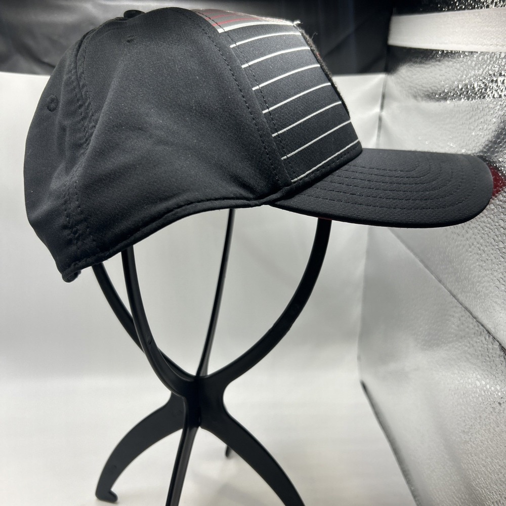 Mens Under Armour Fitted Hat L/XL Black/Gray/Red - Picture 4 of 4